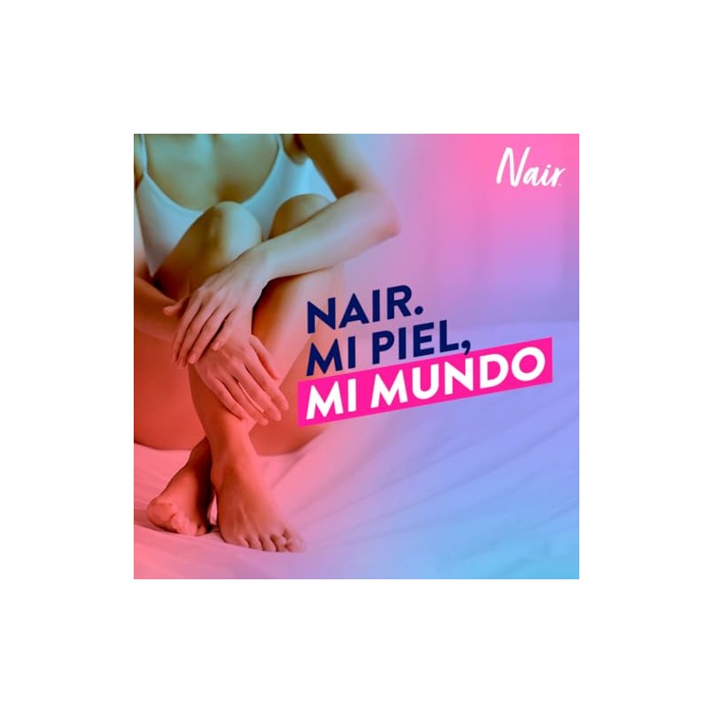 Nair Glides Away Crema Depiladora Barra Aceite 100 Natural Coco