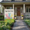 Easter Garden Flag Double Sided 12x18 Inch - Happy Easter