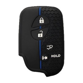 Key Fob Case for Lexus IS250: 4 Buttons Key Fob Cover Fit for Lexus ES 350 GS 460 350 450h GX 460 is 350 250 F 350C 250C LS 600h-L 460 460L RX 450h HS 250h LX 570 2005-2019