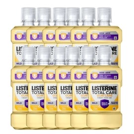 Listerine Total Care Gum Care Mild 750ml 12 pieces / 리스테린 토탈케어 검케어 마일드 750ml 12개