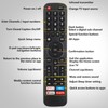 for Hisense-TV-Remote Replacement, Universal Remote Control for Hisense Smart TVs(Not