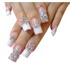 Accessotech 3000 Mix Colour Nail Art Glitter Gems Rhinestones Round