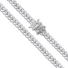 Sterling Silver Solid Miami Cuban Link Chain 5.7mm 925 Italy