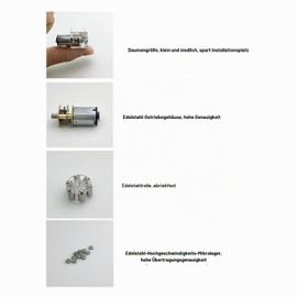 Peristaltic Pump 1ml/min 6V Micro Dosing Pump for Aquarium Laboratory (G10 6V)
