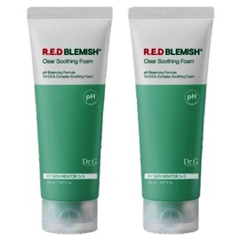 Dr.G Red Blemish Clear Soothing Foam Mildly Acidic Cleansing Foam 150ml 2pcs / 닥터지 레드 블레미쉬 클러어 수딩폼 약산성 클렌징폼 150ml 2개