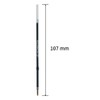 Alohaster Refills 107 mm, for Click Retractable Ballpoint Pens, Free-Flowing