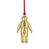 Waterford Christmas Spaceman Golden Ornament