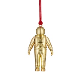Waterford Christmas Spaceman Golden Ornament