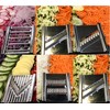 Gigant 4-Way Vegetable Slicer with 6 Additional Inserts Stainless Steel