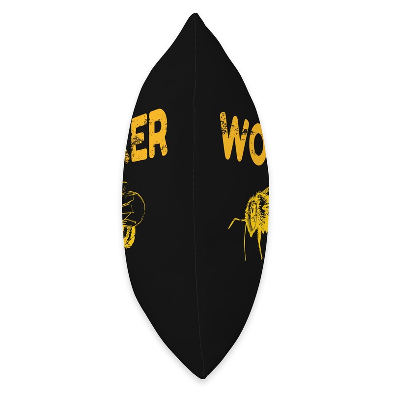 Worker Bees Bumblebee Honeybee Bee Keeping Bee Keepers Throw Pillow