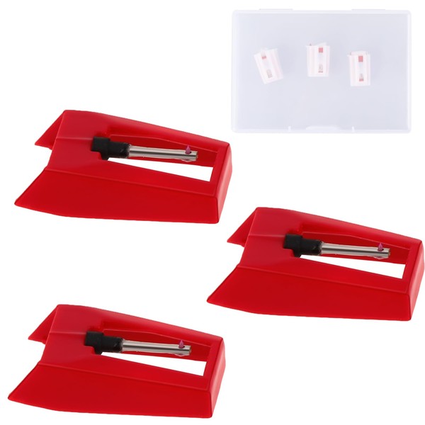 3 Pack Victrola Needle Replacement, Record Player Needle, Turntable Needles,