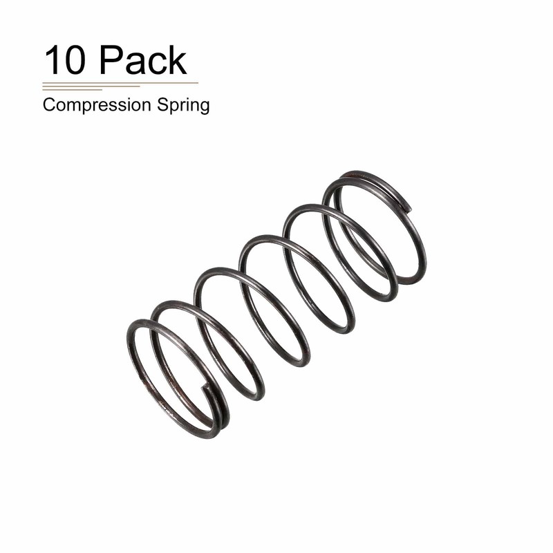 DTGN 1.2x19x40mm(DxODxL) Compression Spring - 10Pack - Good for Machinery