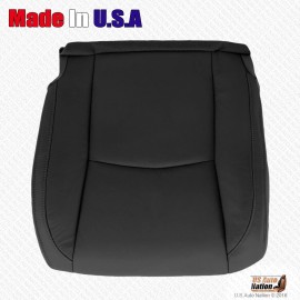 US Auto Nation 832-790-4949 2005 - 2009 For Lexus RX330 RX350 RX400h Driver Passenger Leather Seat Cover Blk - Driver Bottom