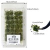 Cayway Pack of 56 Static Grass Tuft Snow Static Grass