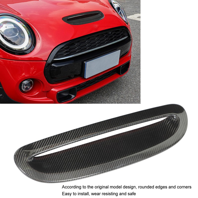 Hood Engine Cover Air Intlet Grille Cover Black Replacement for