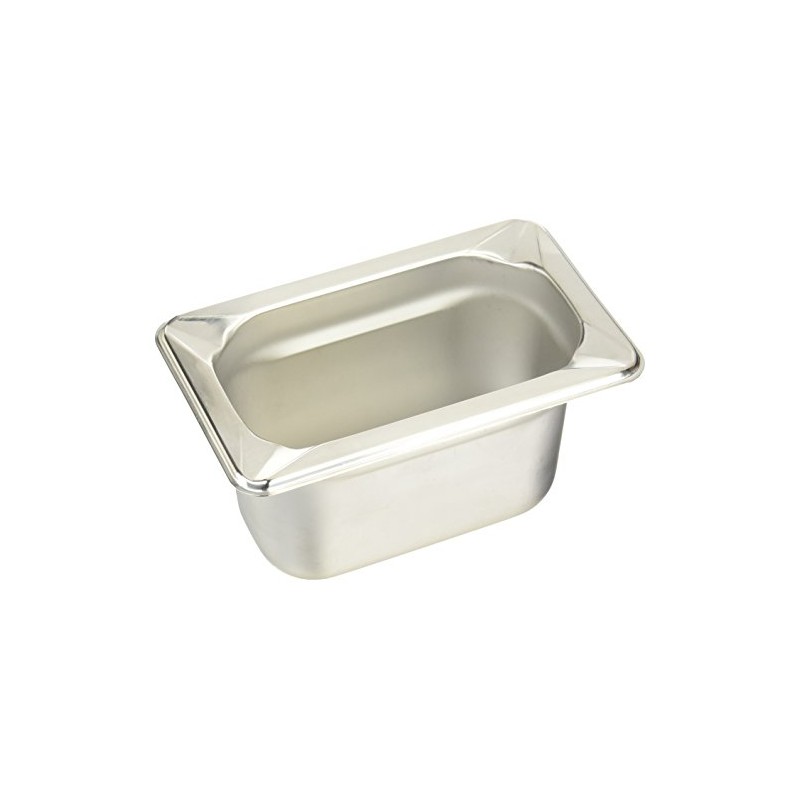 Kingo AHT7335 Hotel Pan, 1/9 x 100 mm, 19100 Stainless