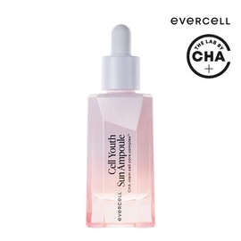 Evercell Cell Youth Sun Ampoule 30ml Anti-aging Moisturizing Sunscreen Whitening Anti-wrinkle UV Protection / 에버셀 셀 유스 선앰플 30ml 안티에이징 수분 선크림 미백 주름개선 자외선차단제
