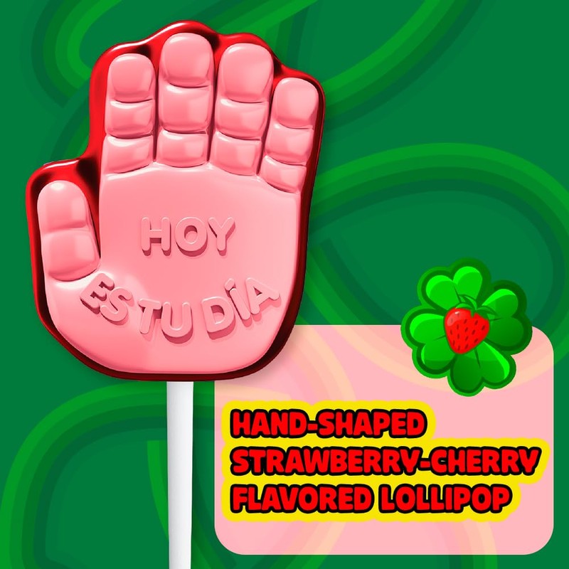 Vero Manita Paletas Strawberry & Cherry Flavored Lollipop (40 Count