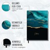 Trendstuff by Häfft A5 Squared Notebook [Shiny Teal] 124 Pages,