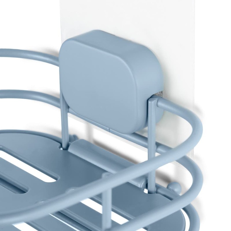 Compactor Soap Dishes Powder Coated Metal Blue 14 x 12.5