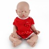 IVITA 12 inch Lifelike Sleeping Full Platinum Silicone Baby Doll