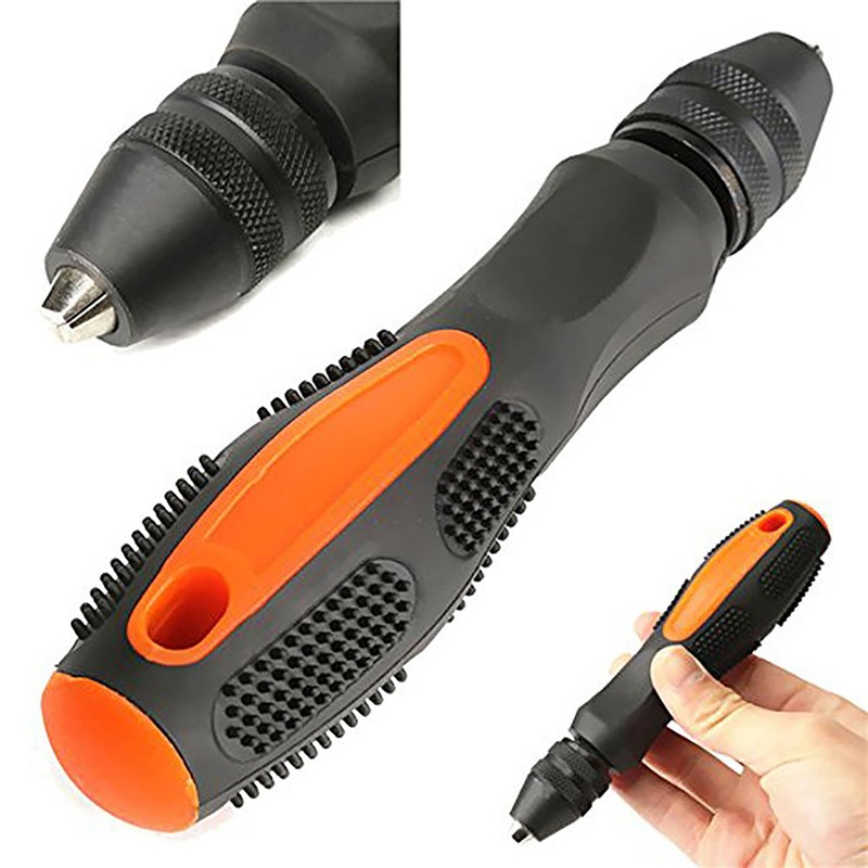 Yuentoen Vise Hand Drill, Hand Twist Drill Handheld Adjustable Pin