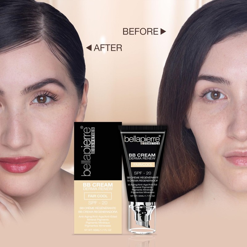 bellapierre BB Cream SPF 20 | Concealer, Foundation, & Moisturizer