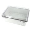 AcbbMNS IP67 Waterproof Junction Box with Clear Hinged Lid, ABS