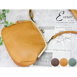 318YZZ everette Women's Shoulder Bag, Cross-body Fit, Adult, 2-Way Shoulder Bag, Clutch Bag, Grocery Bag, Shoulder Bag, Shoulder Bag, Shoulder Bag, Shoulder Bag, Gusset, Stylish, Simple, Dot Design,