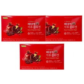 Premium Beauty Pomegranate Collagen 21 Packs, 3 Boxes / 프리미엄 미녀의 석류 콜라겐 21포 3박스