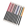 12Pcs Makeup Pencil Eyebrow Lip Liner Kit Easy to Apply Eyeliner for Women Smudge Portable for Daily Use