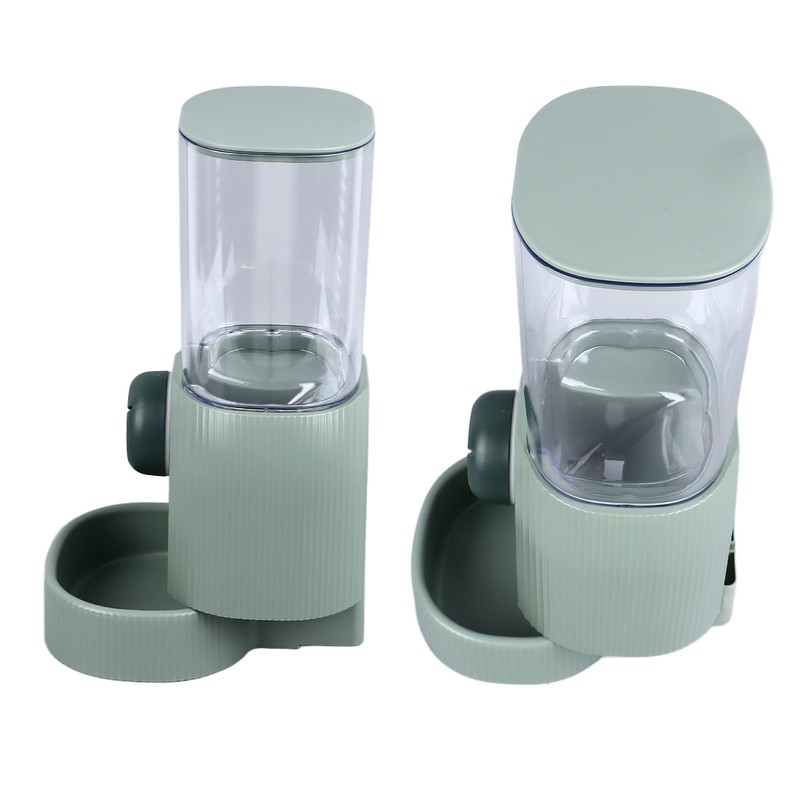 Pet Hanging Automatic Feeder Large Capacity Detachable Pet Cage Food