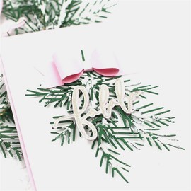 Annchaos Cutting Dies Metal Stencils Scrapbooking Tools DIY Embossing Template for Paper Card Making Album Arts Crafts Supplies (Mini Bow-6.8x4cm)