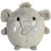 Aurora Light Ups 3.5" Plush Bundle, Elephant and Lion