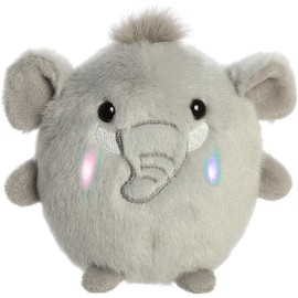 Aurora Light Ups 3.5" Plush Bundle, Elephant and Lion