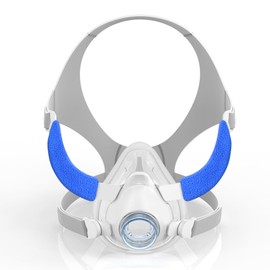 Everness Upgraded Set for Airfit F20 Medium, Replacement Headstrap Frame Assembly, Secure Seal & Optimized Comfort with Advanced Silicone Cushion, Great-Value CPAP Supplies (Elbow Not Included)