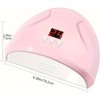 LAMJAD LED Nail Dryer,36 W UV Nail Lamp for Gel