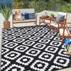 GraveeLife Outdoor Rugs 6x9 Waterproof, Plastic Straw Area Rug, Large