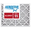 Aerostar 20x20x4 MERV 11 Pleated Air Filter, 2 Pack Set