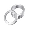 REPAIROCK 4pcs OD 74.1mm to ID 58.1mm Aluminum Alloy Car