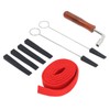 Piano Tuning Tool Temperament Strip Tuner Spanner Silicone Forks Mute