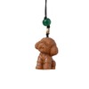 RIUVIOY Dog Statue Hanging Ornament,Mini Chinese Zodiac Doggy Figurines Hanging