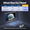 VIVOHOME Projector Screen Pull Down, 1:1 120 Inch Retractable Projection