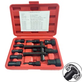 Suprwin Motorcycle Bearing Puller,Blind Bearing Puller Remover,12pcs Motorcycle Hand Puller, Wheel Bearing Removal Tool, Heavy Duty 8-25mm Wheel Hub Tool Set