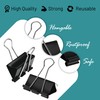 Small Binder Clips – 24 Pack Binder Paper Clips