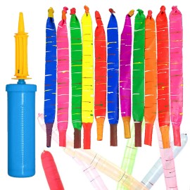 200PCS Rocket Balloons Holiday Party Decoration Screaming Balloons rocket bal