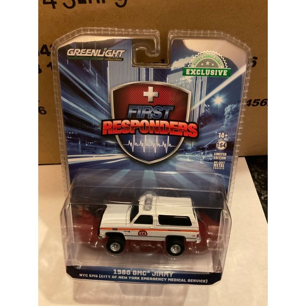 Greenlight First Responders GMC Jimmy City of New York EMERGENCY
