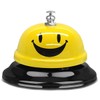 Wekoil Call Bell Smiley Face Desk Service Bell Ding Bell