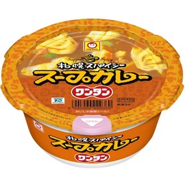 Toyo Suisan Sapporo Spicy Soup Curry Wonton, 1.0 oz (29 g) x 12 Packs