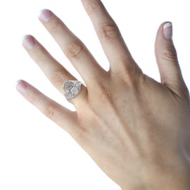 Takar Elegant Sterling Silver Egyptian Scarab Ring, Sterling Silver Ring For Men and Women, Beetle Sun Ring, Silver Egyptian Jewelry Made In USA.